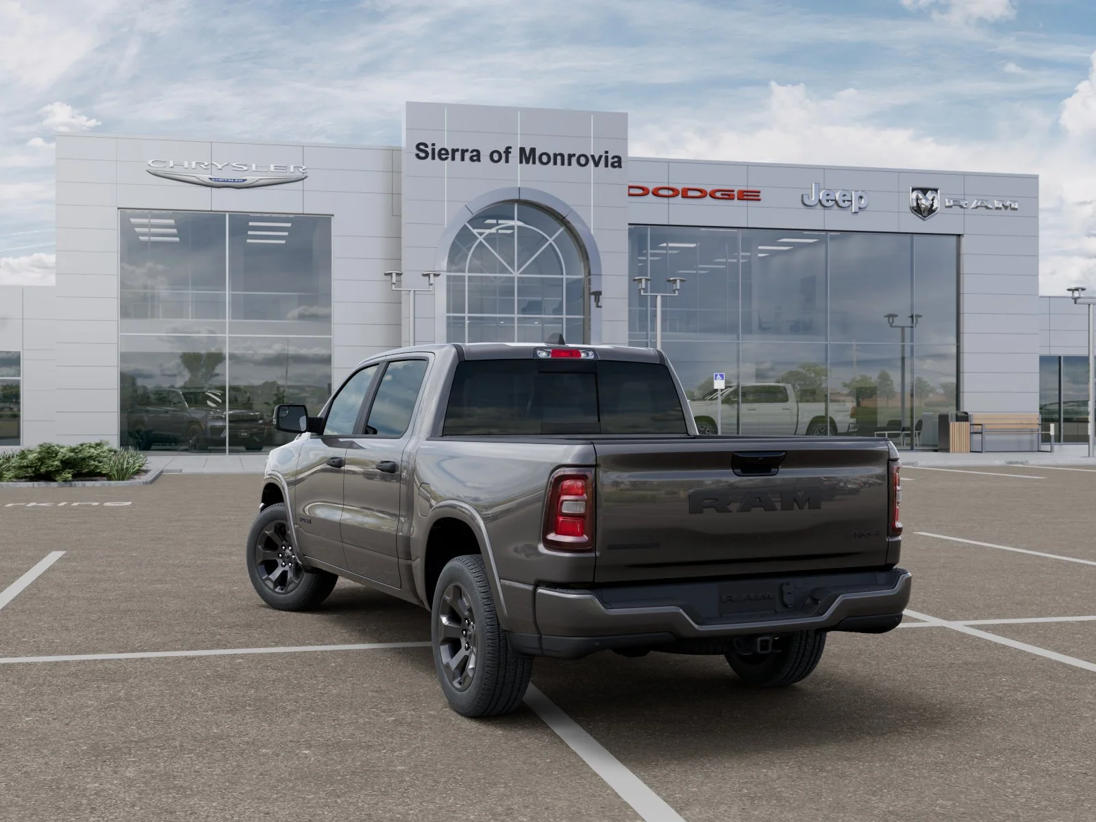 New 2026 Granite Crystal Metallic Clear-Coat Exterior Paint RAM Big Horn/Lone Star image 34