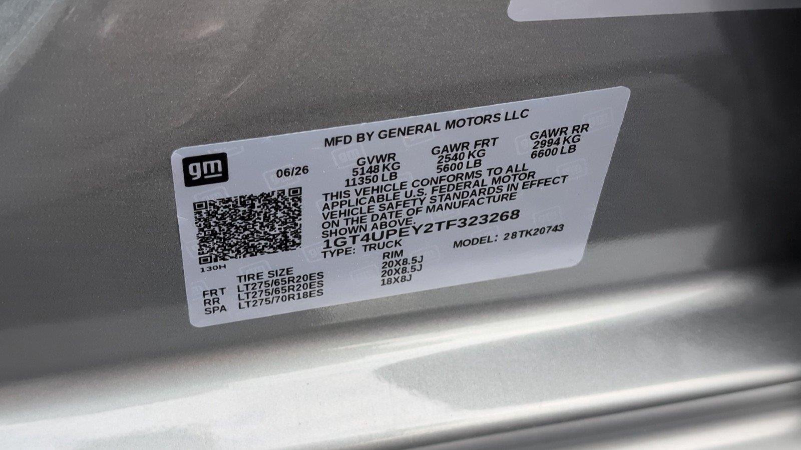 New 2026 Sterling Metallic GMC AT4 image 16