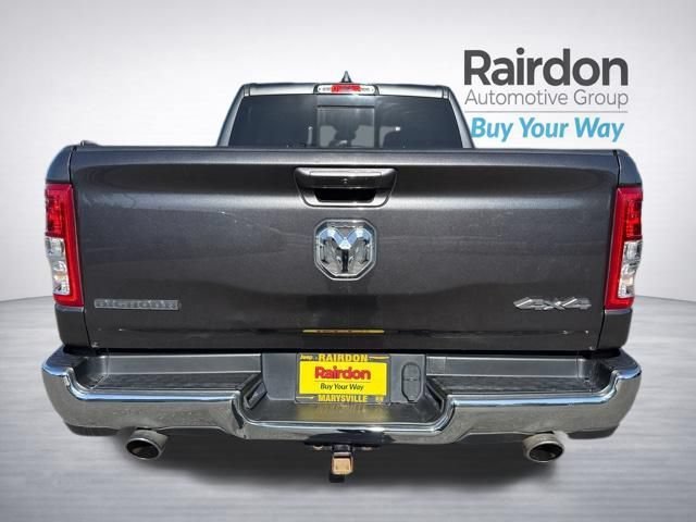 Used 2021 Granite Crystal Metallic Clearcoat Ram Big Horn/Lone Star image 6
