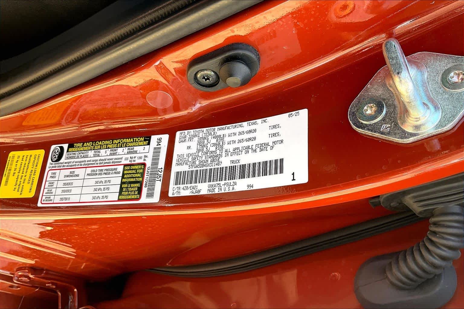 Certified Used 2025 Terra Toyota Limited image 37