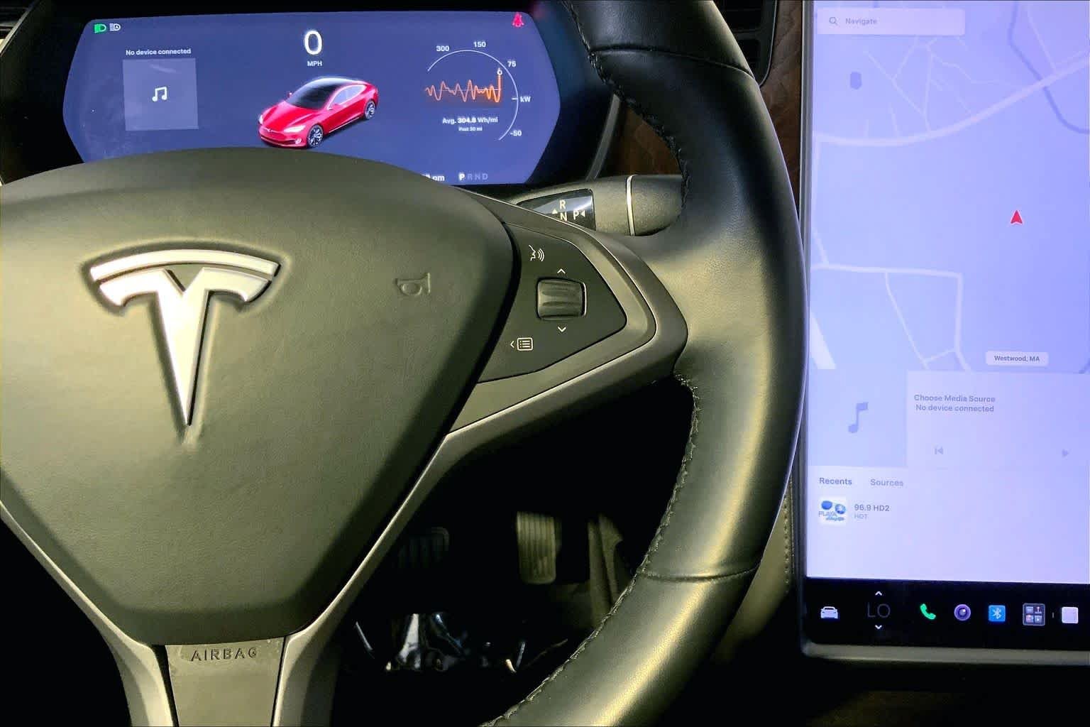 Used 2019 Red Multi-Coat Tesla 100D image 24