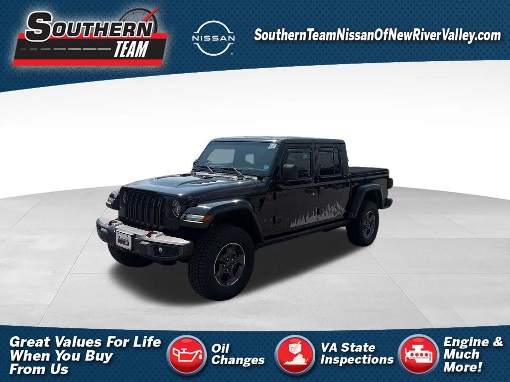 Used 2020 Black Jeep Rubicon image 1