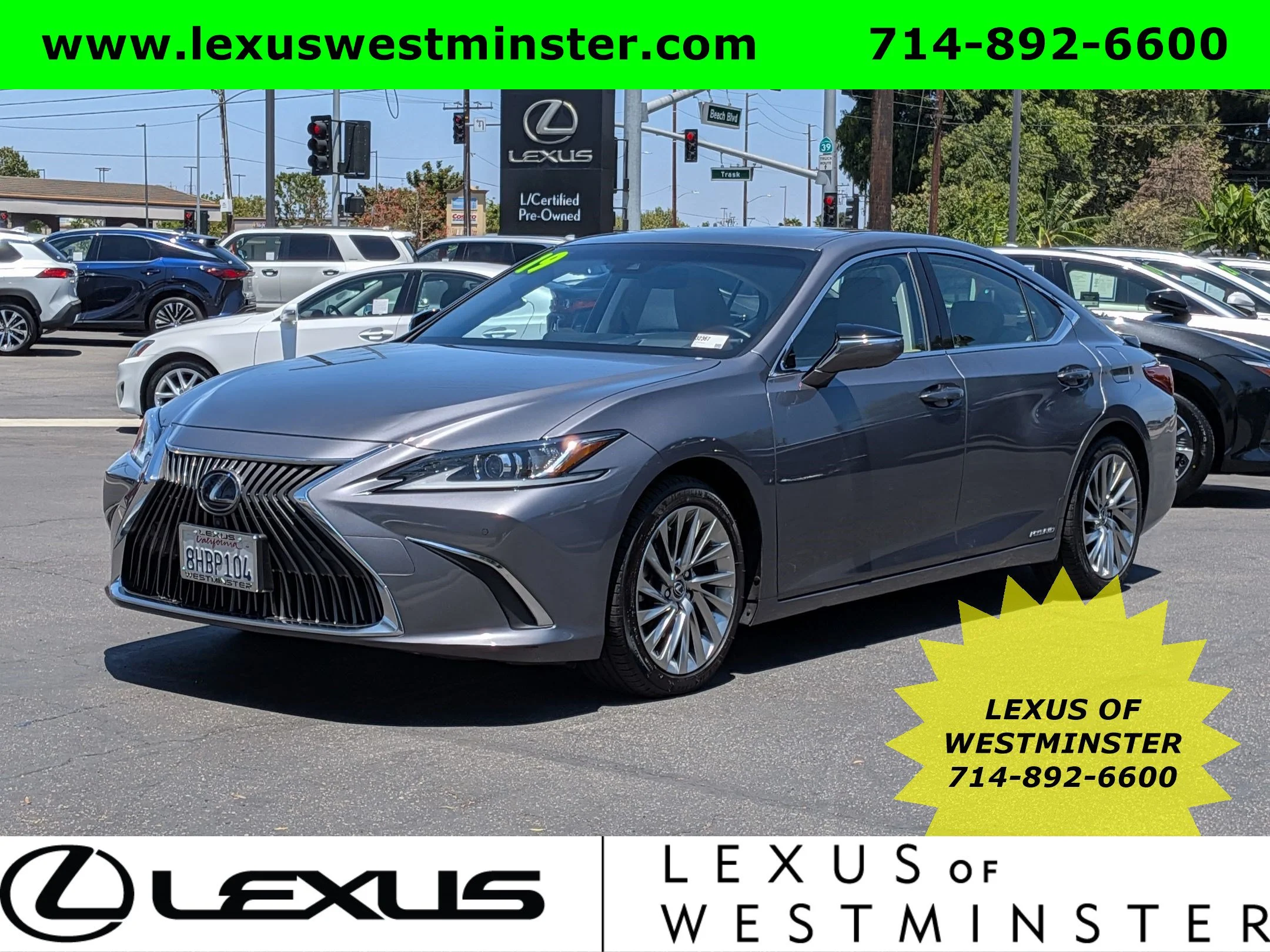 2019 Lexus ES 300h 300h Luxury's photo