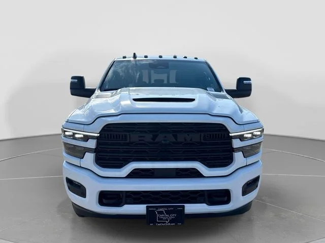 New 2026 Bright White Clear-Coat Exterior Paint RAM Laramie image 9