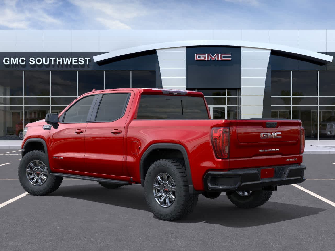 New 2026 Volcanic Red Tintcoat GMC AT4X image 3