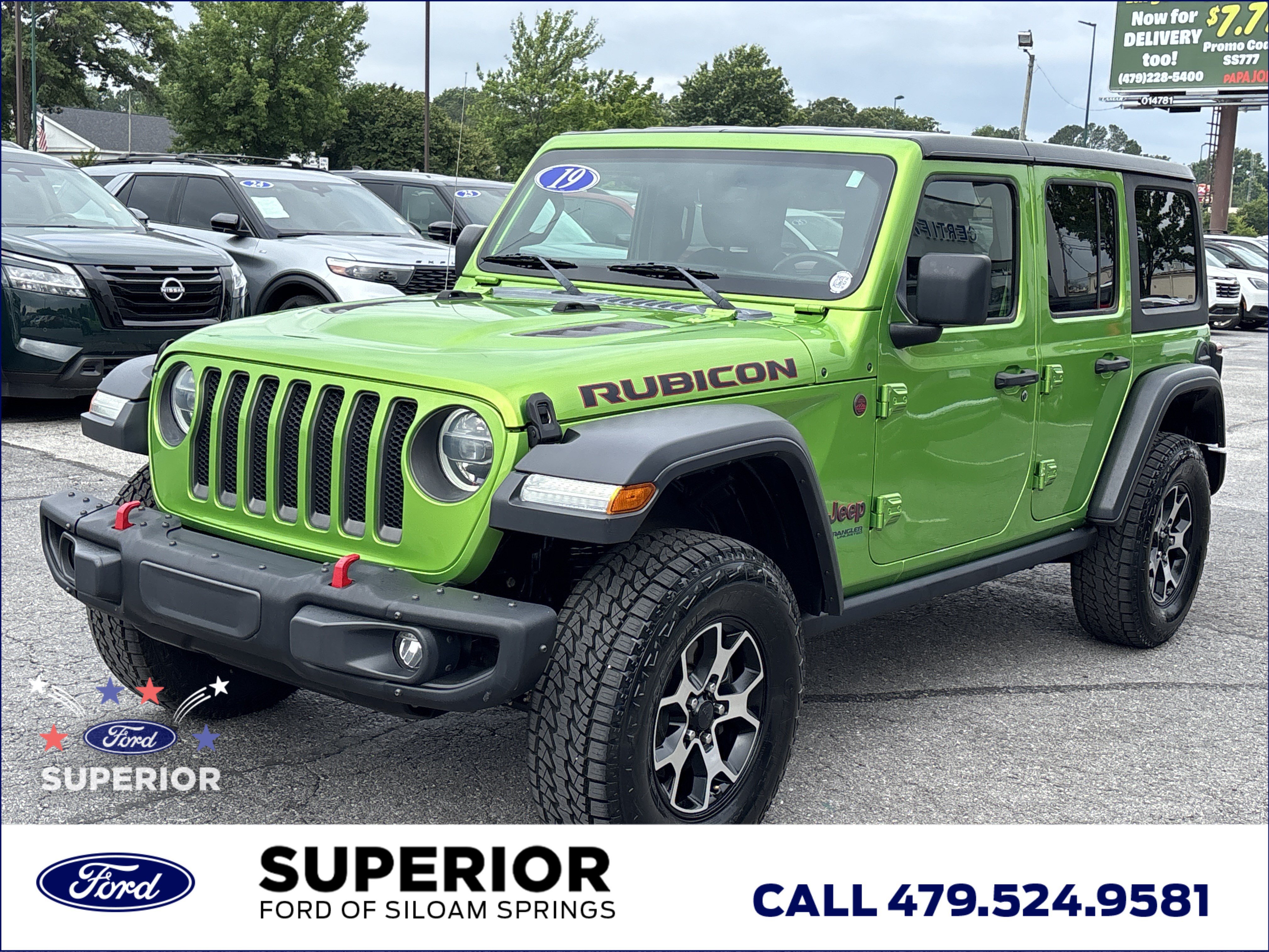 Used 2019 Mojito! Clearcoat Jeep Rubicon image 11