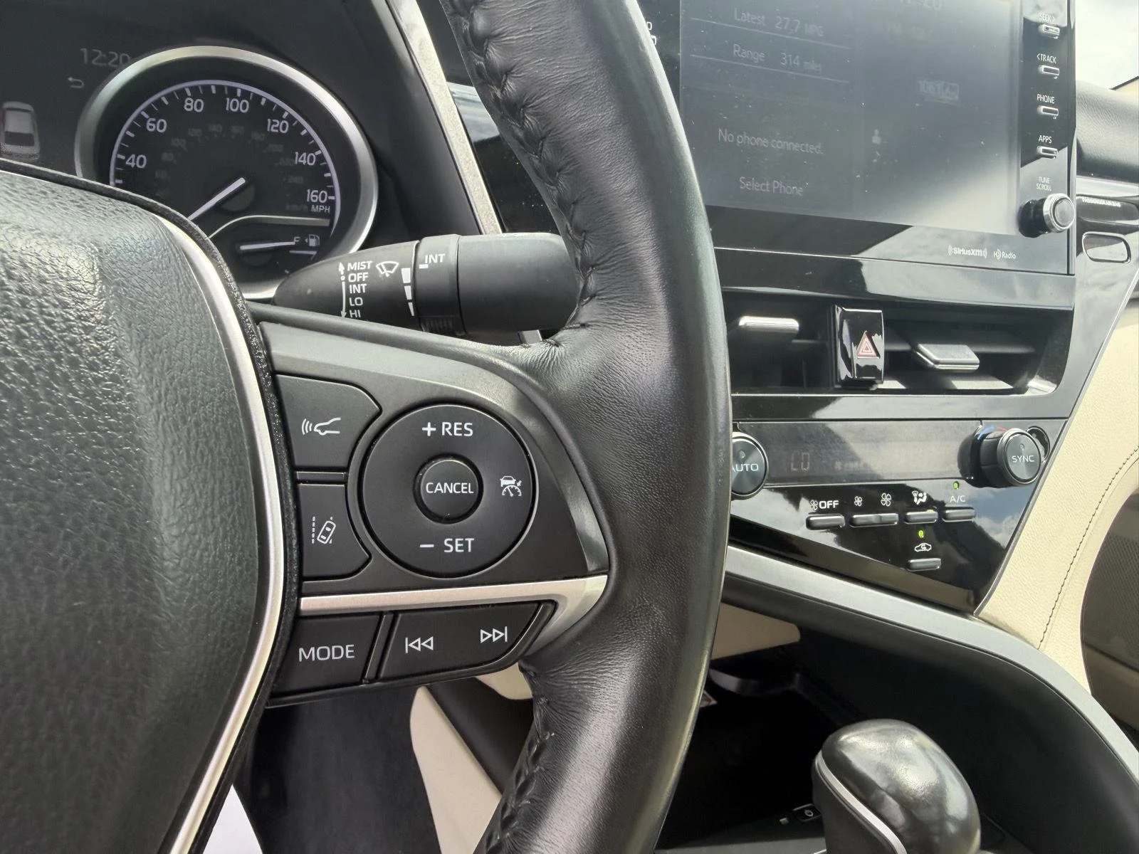 Used 2023 Midnight Black Metallic Toyota XLE image 24