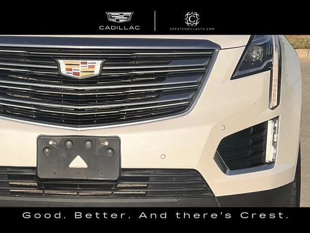 Used 2019 Crystal White Tricoat CADILLAC Luxury FWD image 8