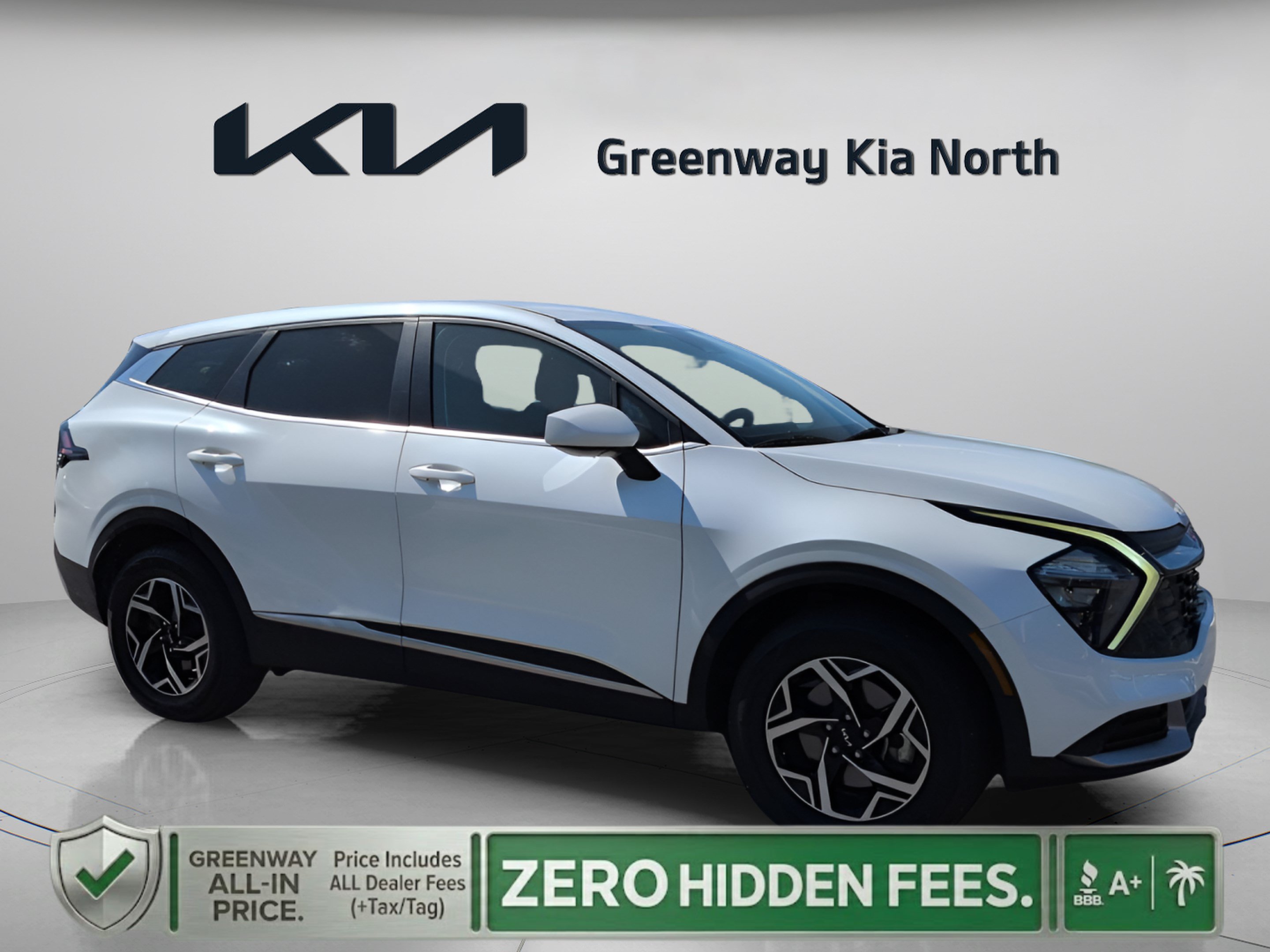 Certified Used 2023 Snow White Pearl Kia LX image 1