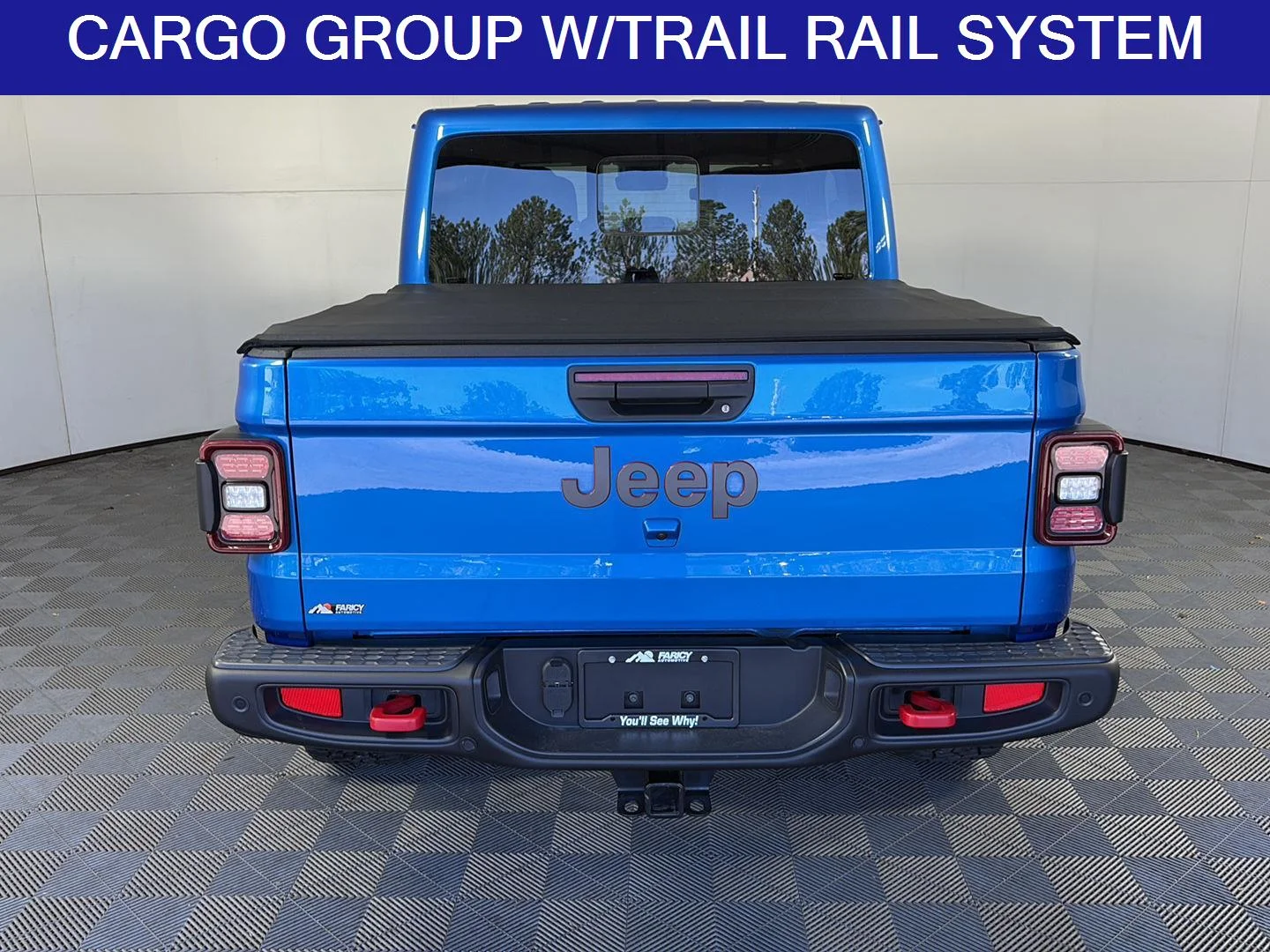 Used 2024 Hydro Blue Pearlcoat Jeep Rubicon X image 6