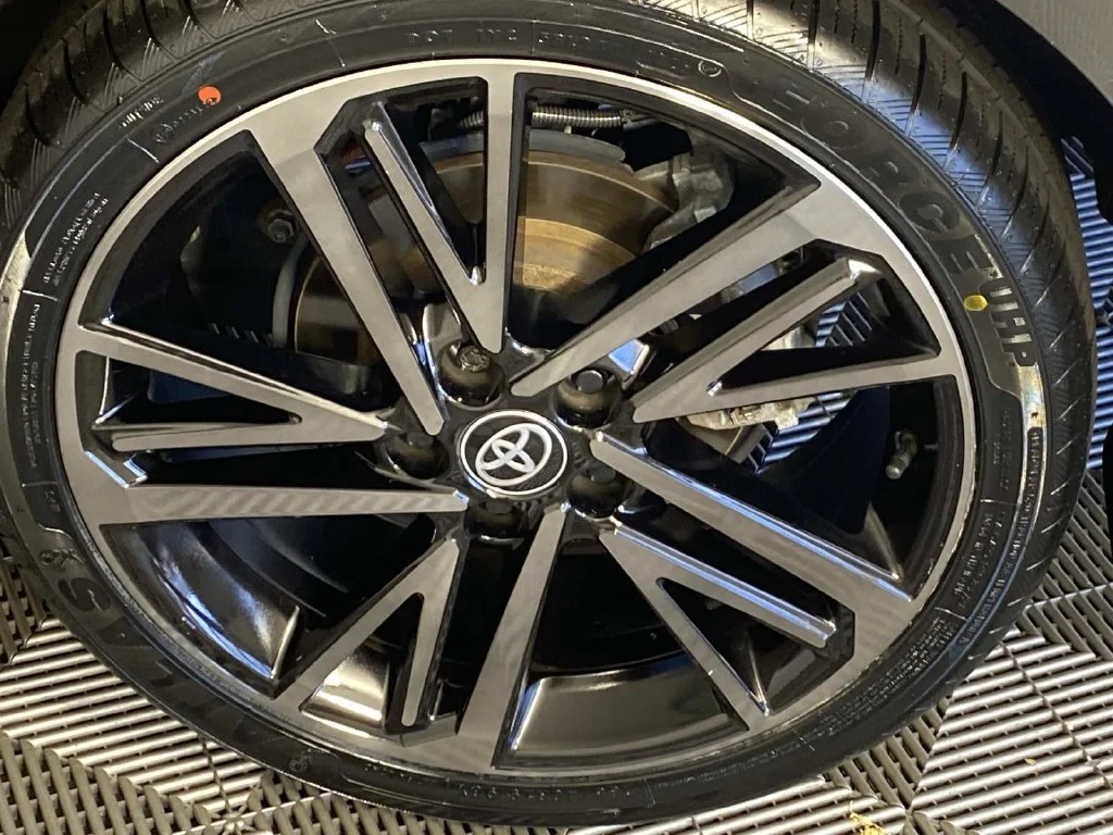 Used 2025 Midnight Black Metallic Toyota XSE image 29