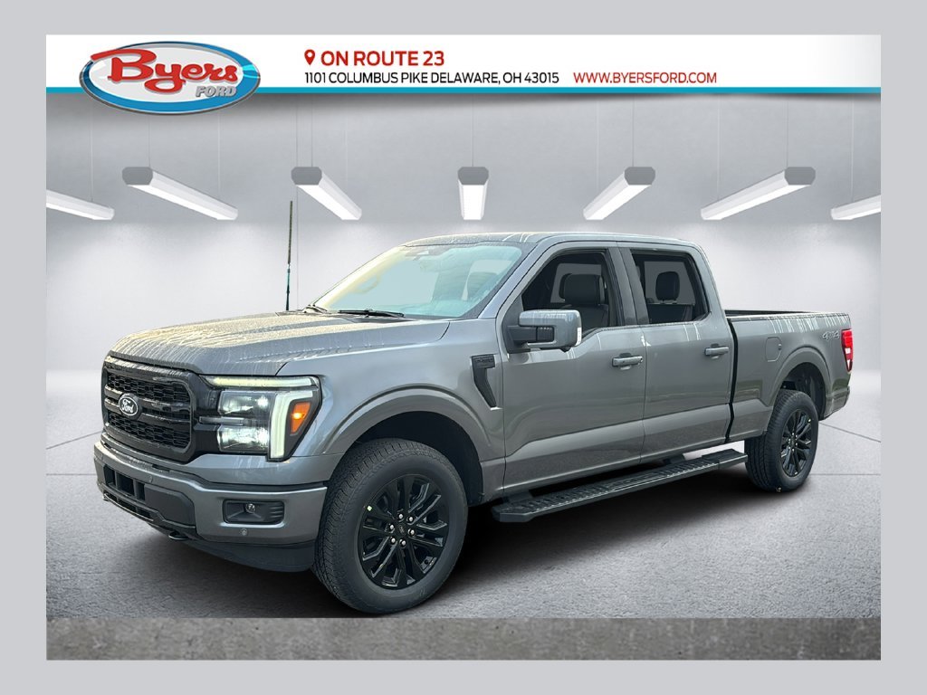 New 2026 Carbonized Gray Metallic Ford Lariat image 1