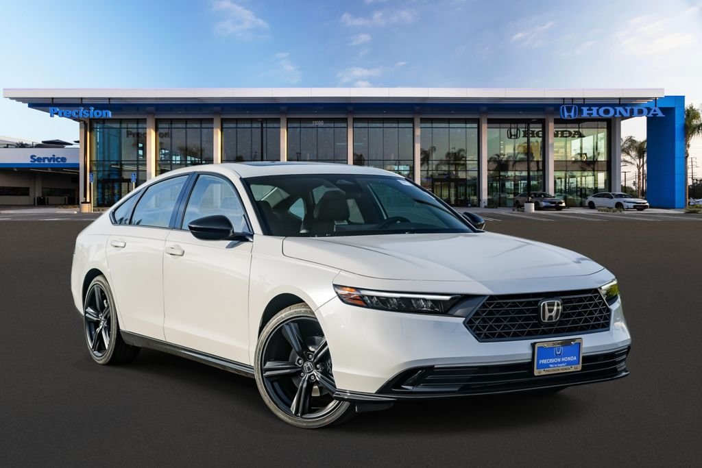 New 2026 Platinum White Pearl Honda Sport-L image 1