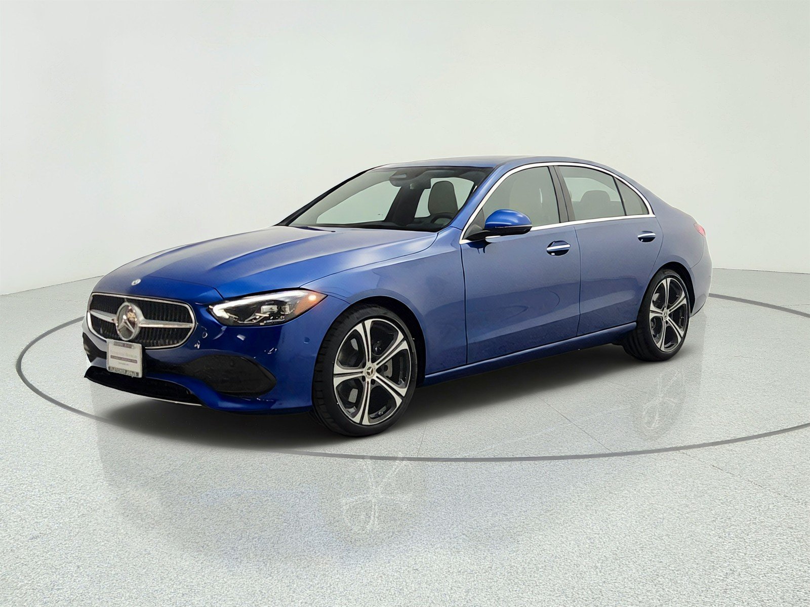 Certified Used 2023 Starling Blue Metallic Mercedes-Benz C 300 Sedan image 1