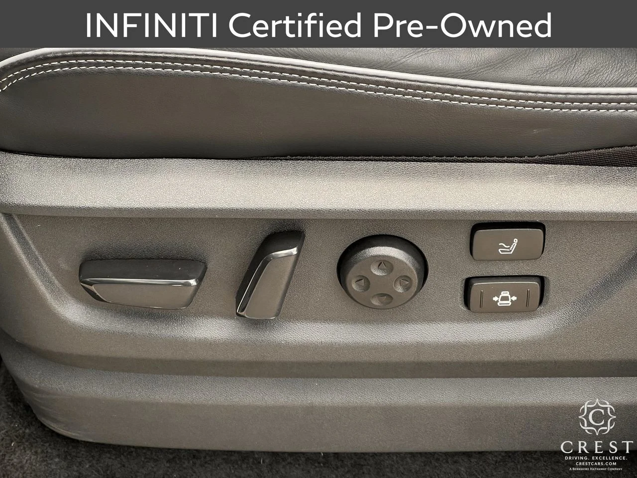 Certified Used 2026 Radiant White Black Obsidian INFINITI AUTOGRAPH image 26