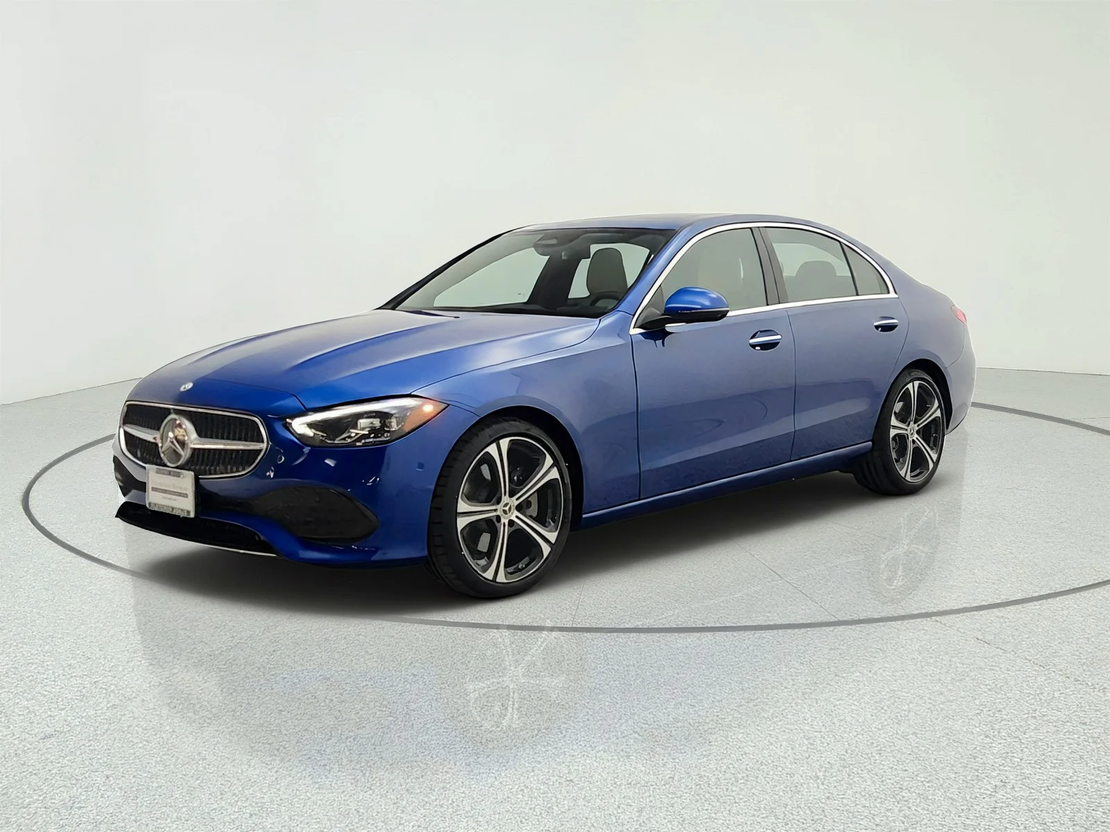 Certified Used 2023 Starling Blue Metallic Mercedes-Benz C 300 Sedan image 1