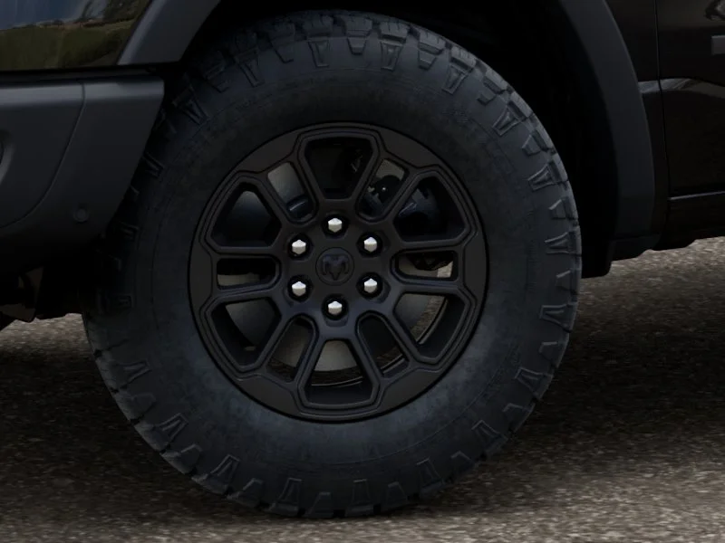 New 2027 Diamond Black Crystal Pearl-Coat Exterior Paint RAM REBEL image 4