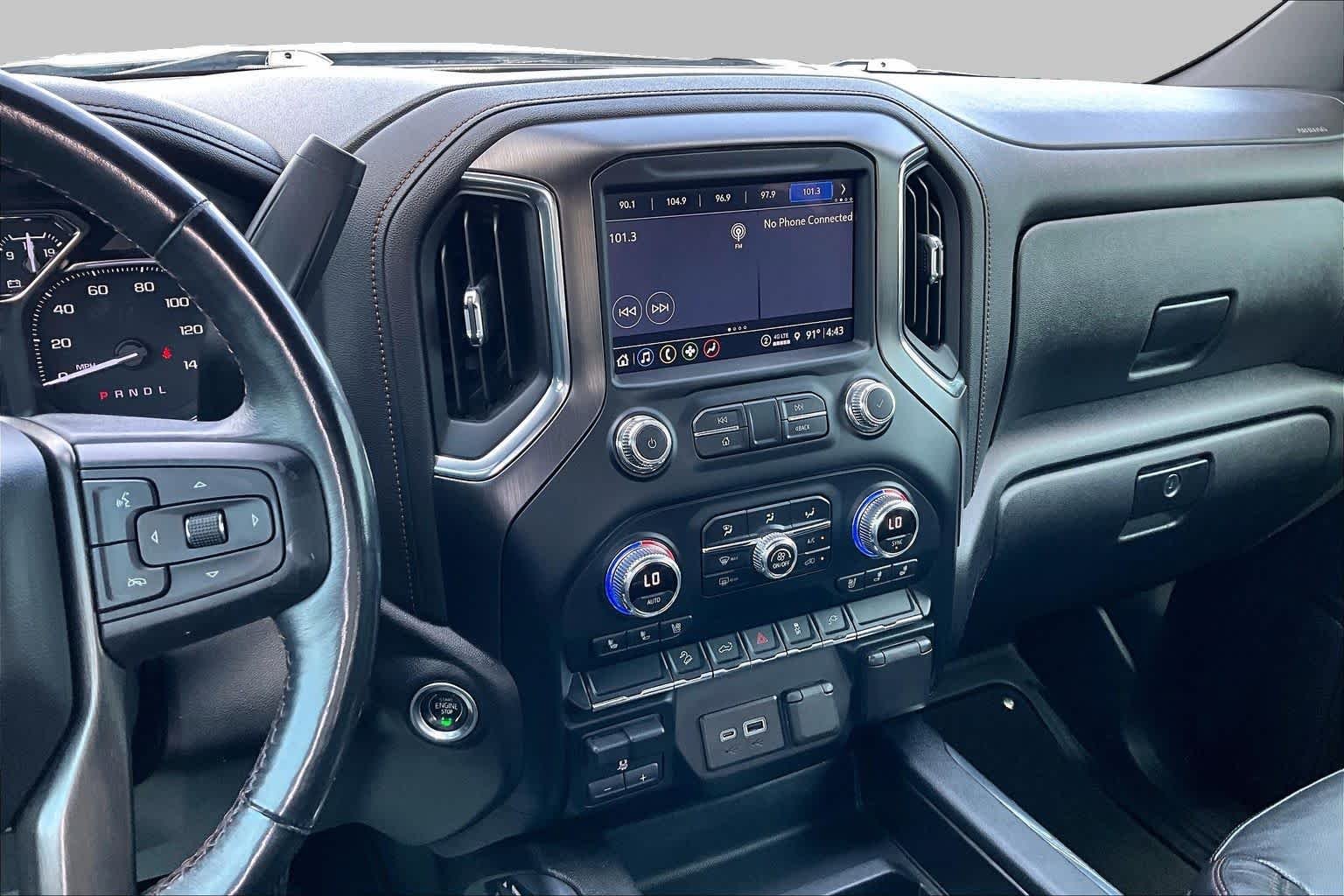 Used 2021 DARK SKY METALLIC GMC AT4 image 6
