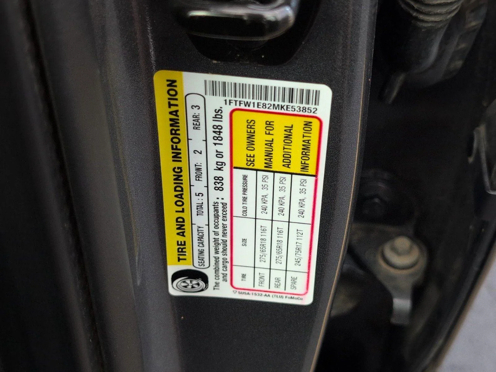 Used 2021 Carbonized Gray Ford XLT image 11
