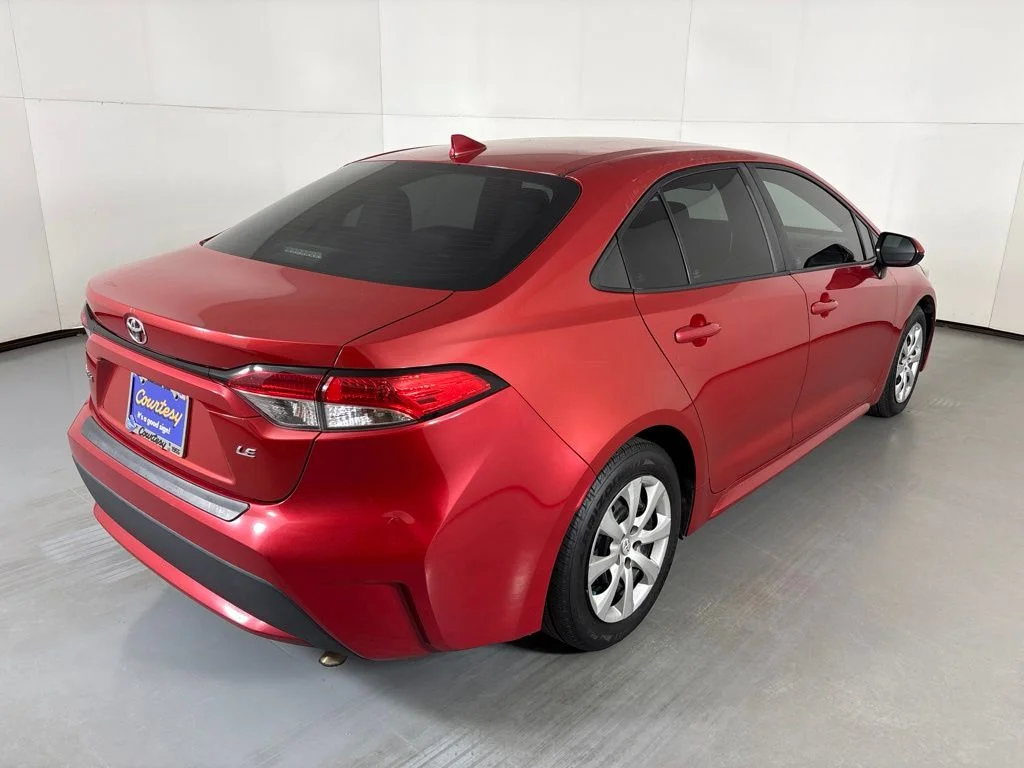 Used 2020 Red Toyota LE image 8