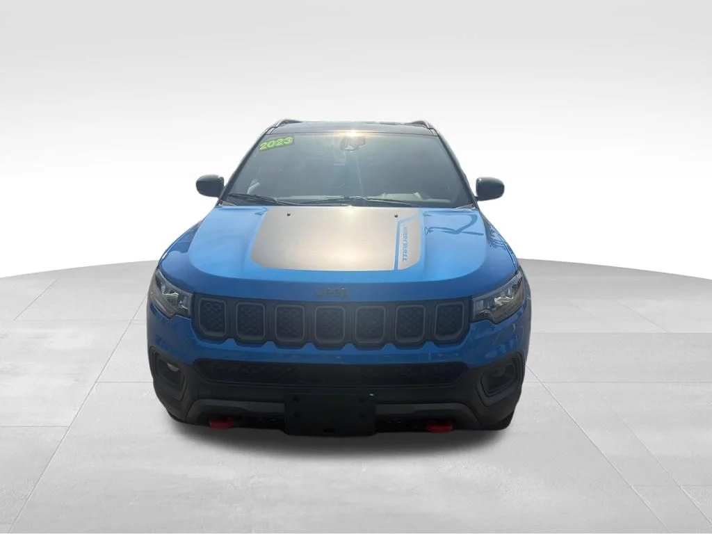 Used 2023 Blue Jeep Trailhawk image 2