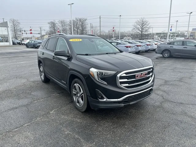 Used 2021 Black GMC SLT image 11