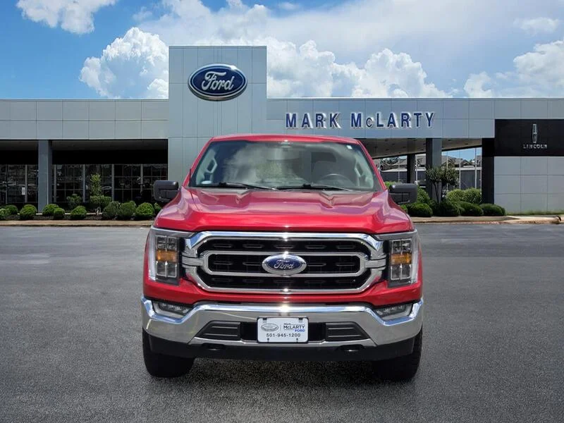 Used 2022 Red Metallic FORD XLT 4WD SUPERCREW 5.5