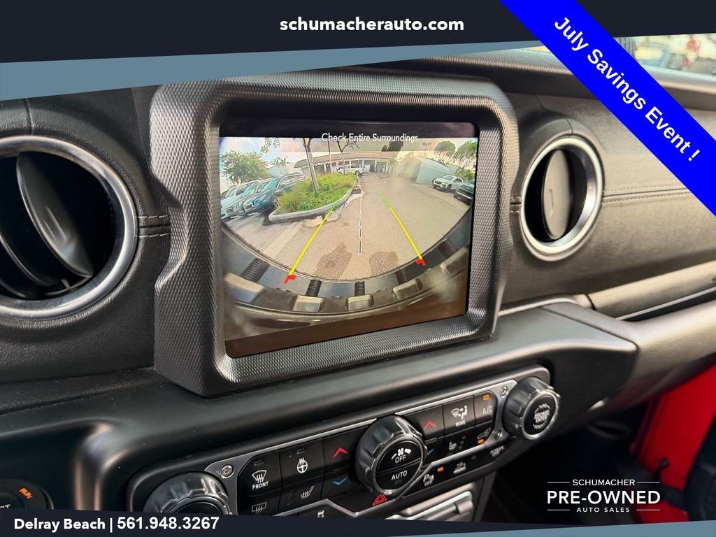 Used 2022 Red Jeep Unlimited Sahara image 19