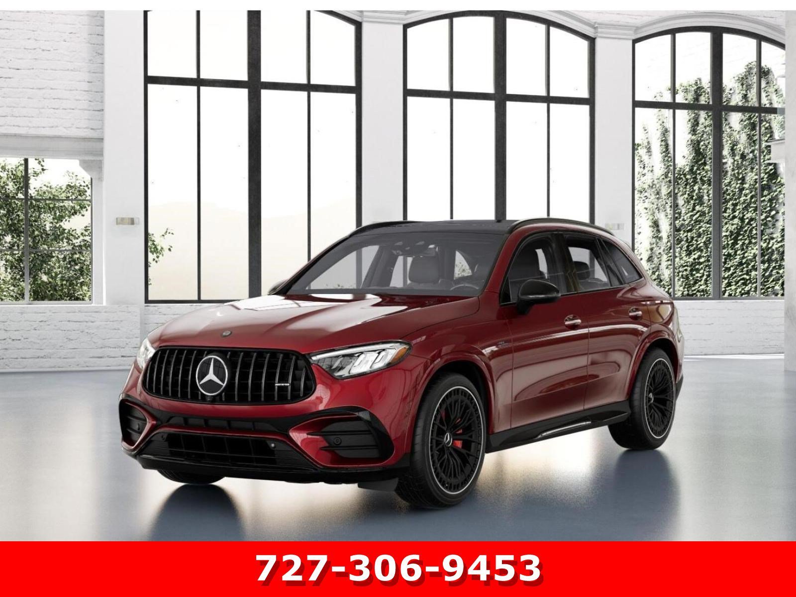 New 2026 MANUFAKTUR Patagonia Red Metallic Mercedes-Benz AMG® GLC 43 image 82