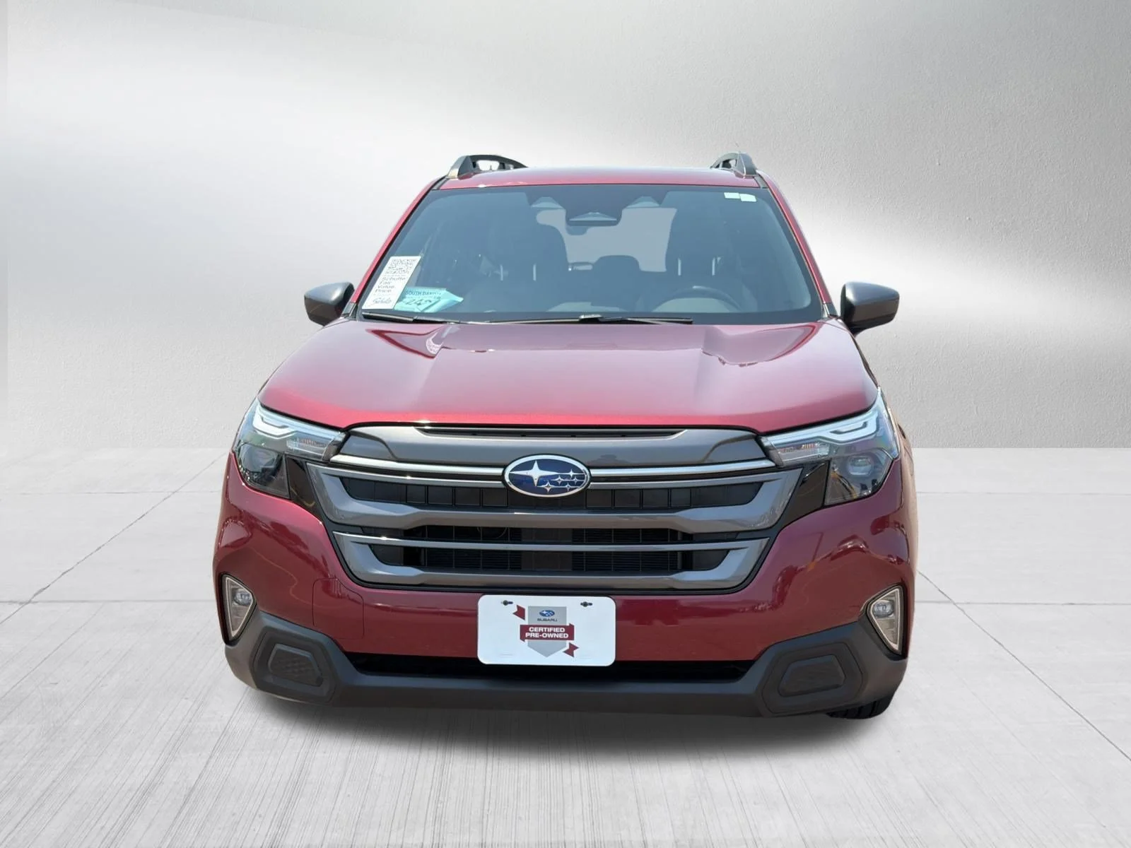 Certified Used 2025 Crimson Red Pearl Subaru Premium image 2