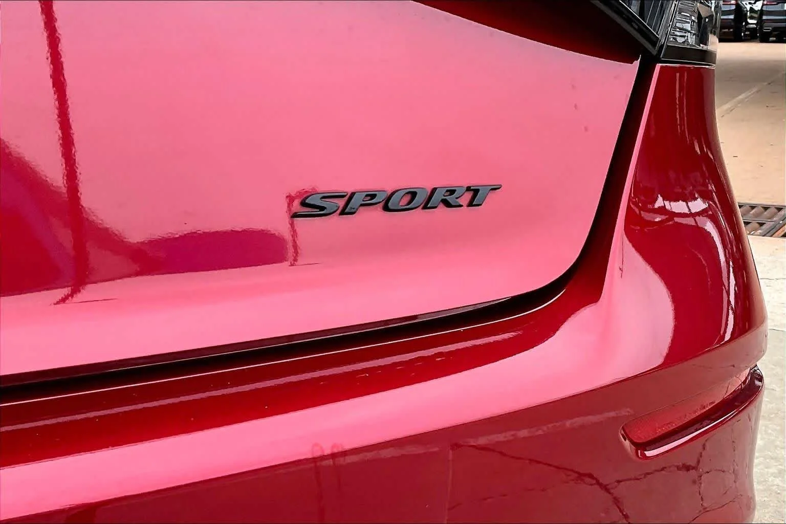 Used 2023 Radiant Red Metallic Honda Sport-L image 10