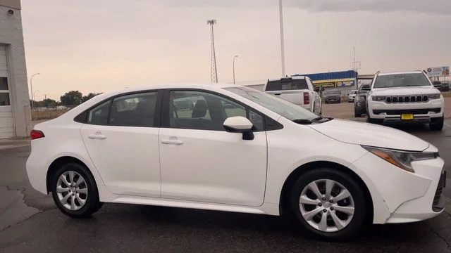 Used 2024 White Toyota LE image 3