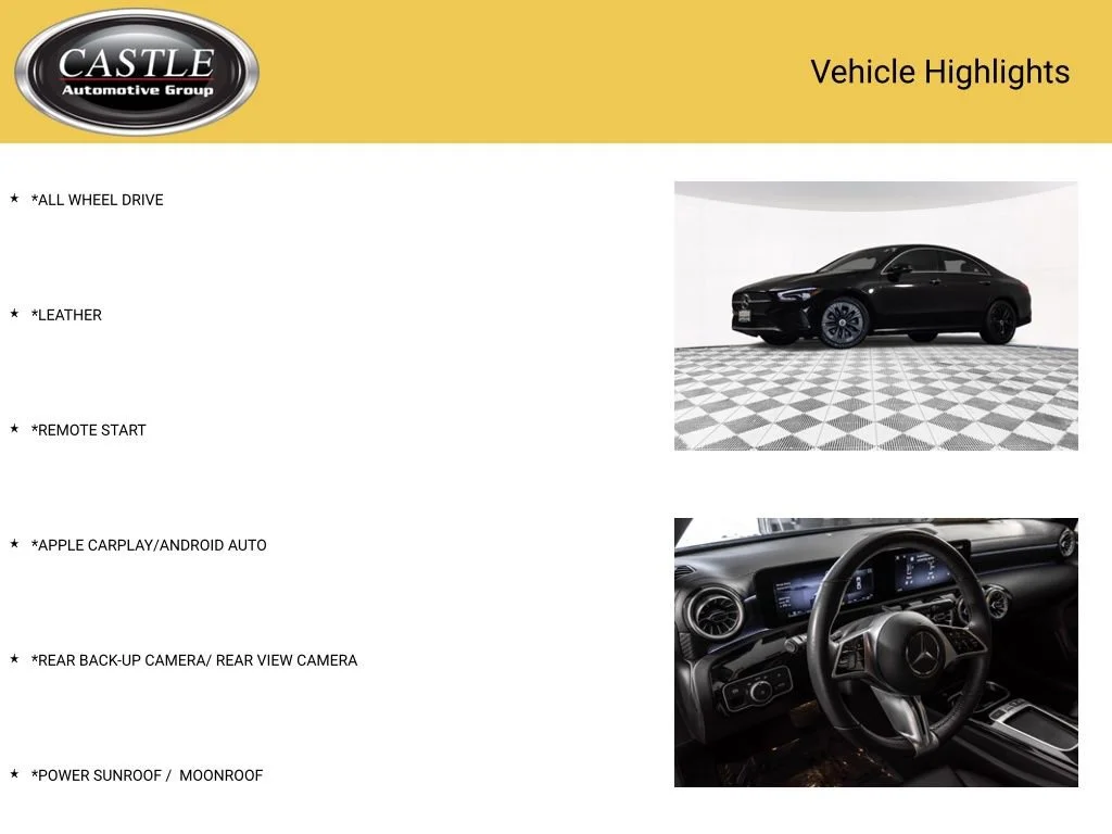 Used 2025 Black Mercedes-Benz 4MATIC® image 3