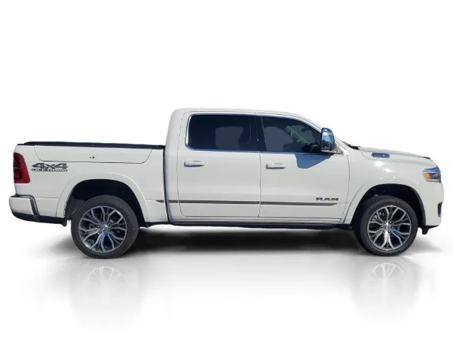Used 2025 Bright White Clearcoat Ram Tungsten image 8