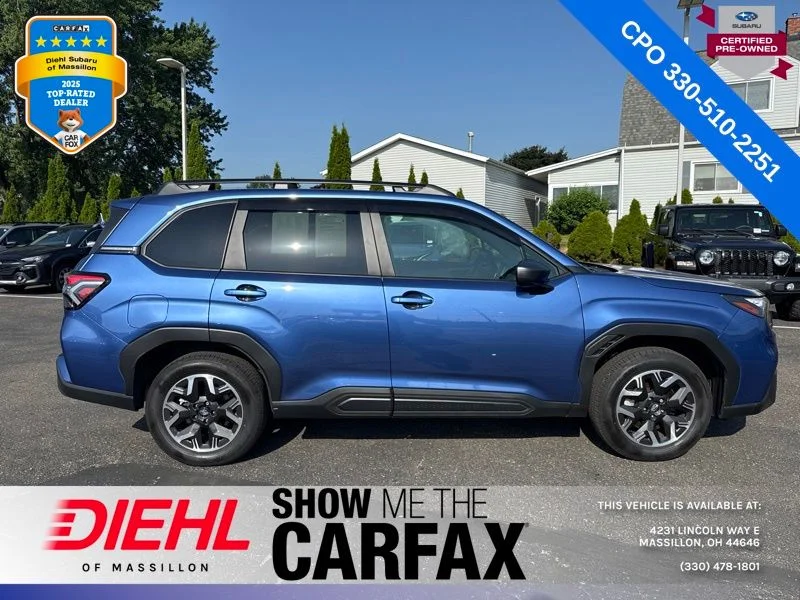 Certified Used 2026 Blue Subaru Premium image 5