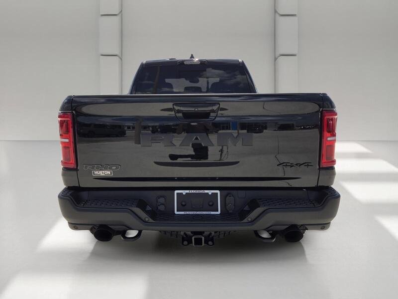 New 2026 Diamond Black Crystal Pearl-Coat Exterior Paint RAM RHO 4X4 CREW CAB 5