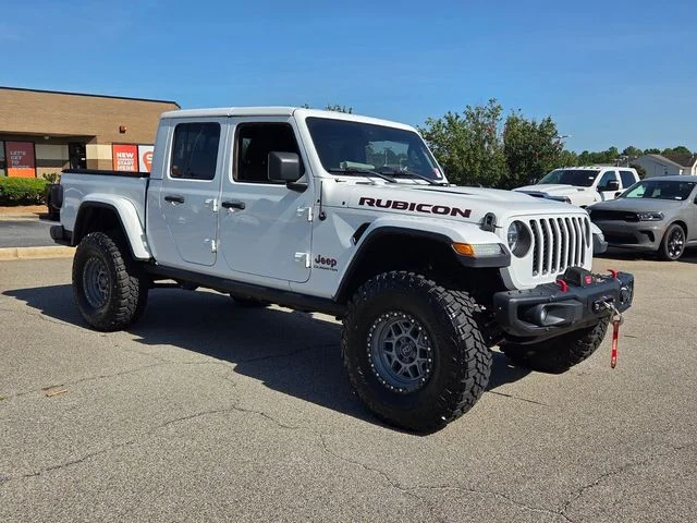 Used 2020 White Jeep Rubicon image 1