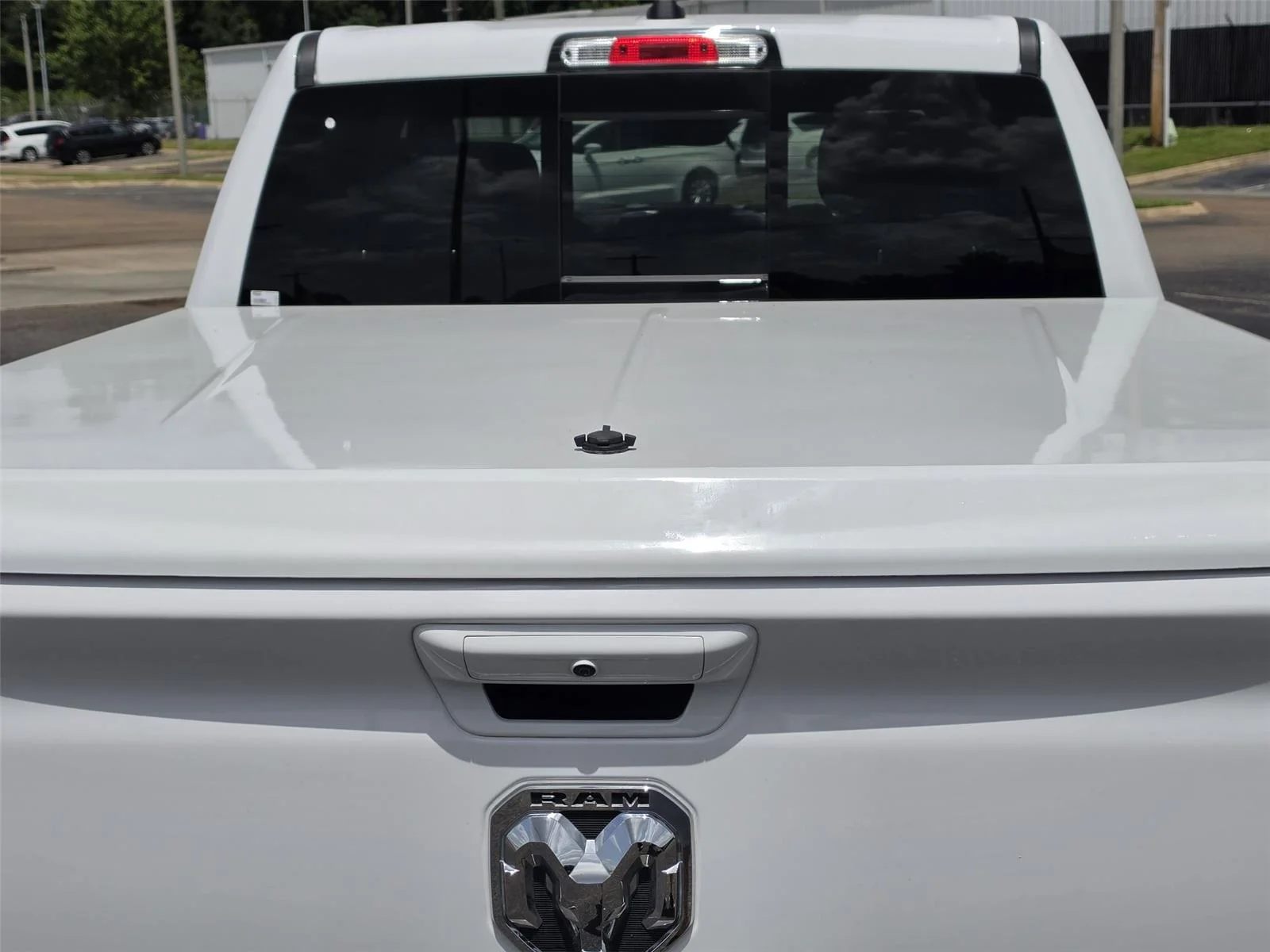 Used 2023 Bright White Clearcoat Ram Limited image 8
