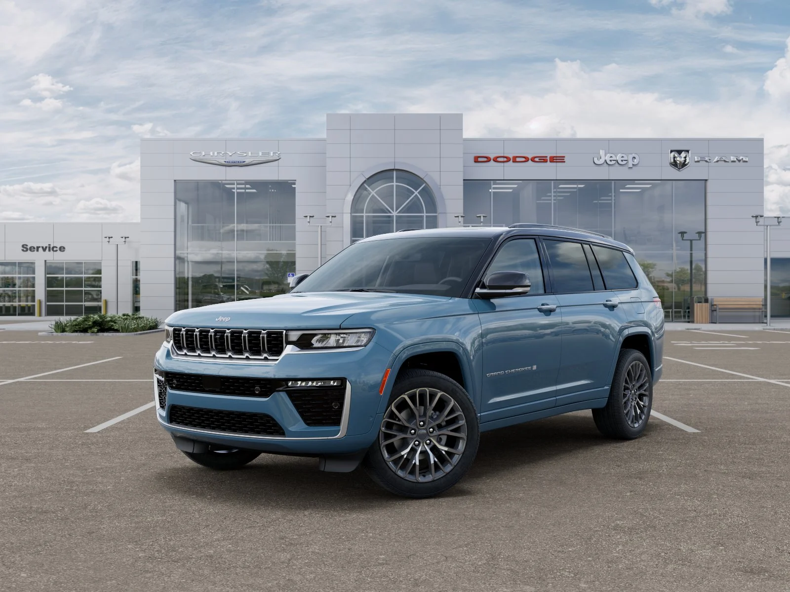 New 2026 Steel Blue Exterior Paint Jeep Summit image 28