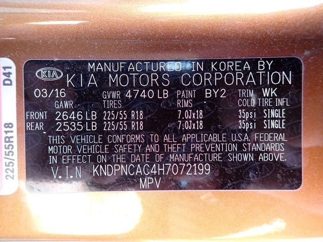 Certified Used 2017 Brown Kia EX image 19