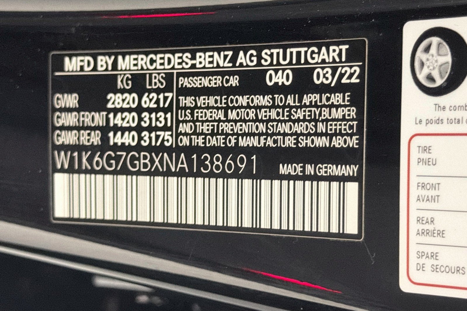 Certified Used 2022 Black Mercedes-Benz S 580 image 29