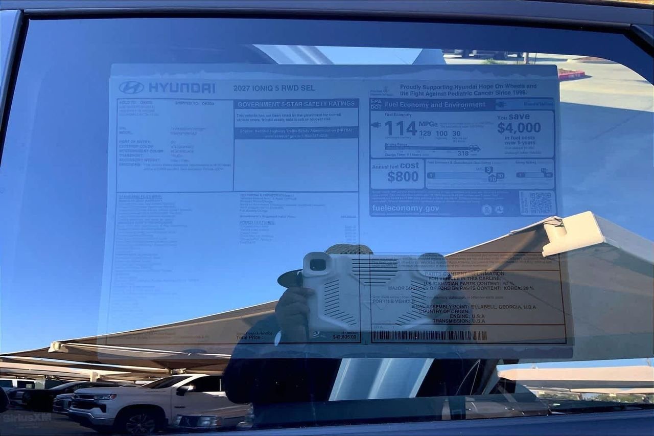 New 2027 SAW/ATLAS WHITE Hyundai SEL image 17