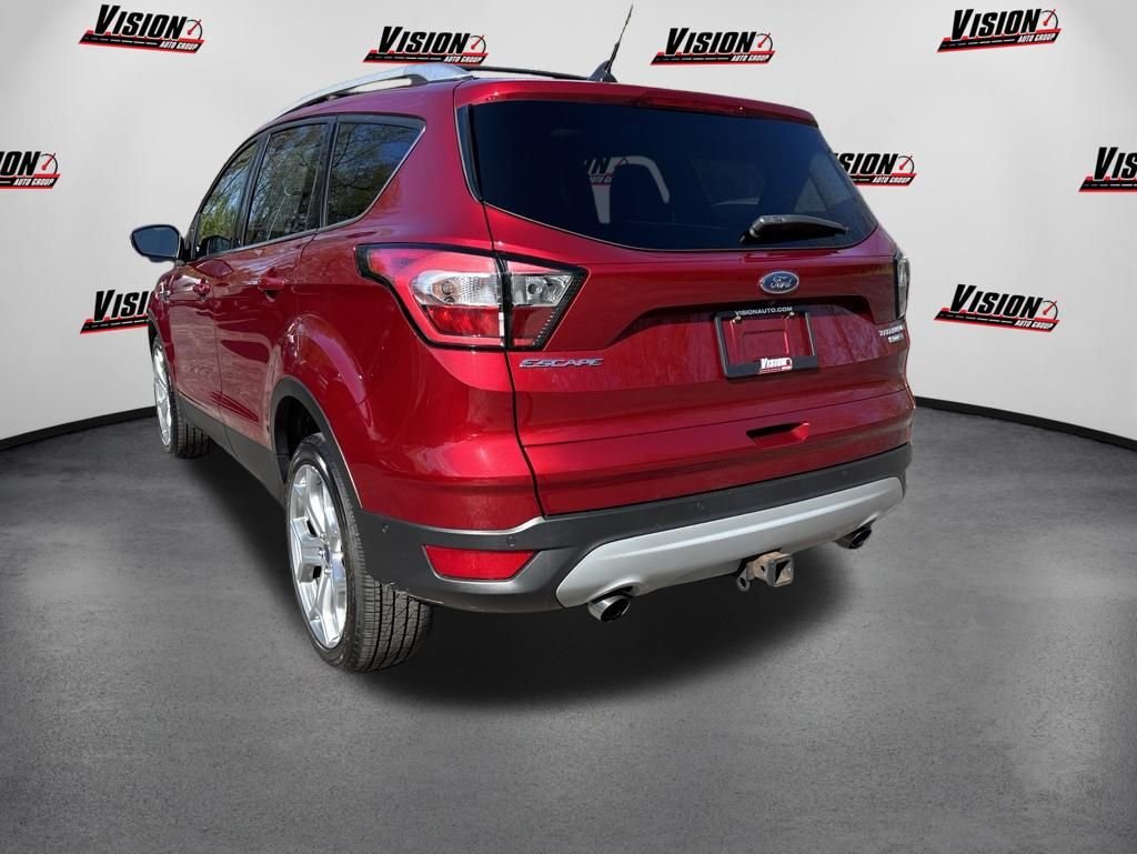 Used 2018 Red Ford Titanium image 7
