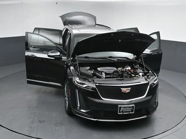 Certified Used 2025 Stellar Black Metallic Cadillac Sport image 54