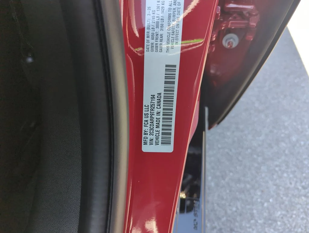 New 2026 Redeye Exterior Paint Dodge Scat Pack image 37