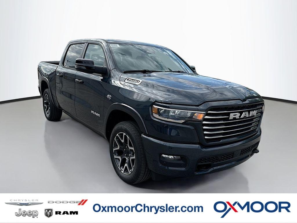New 2026 Forged Blue Metallic Exterior Paint RAM Laramie image 1