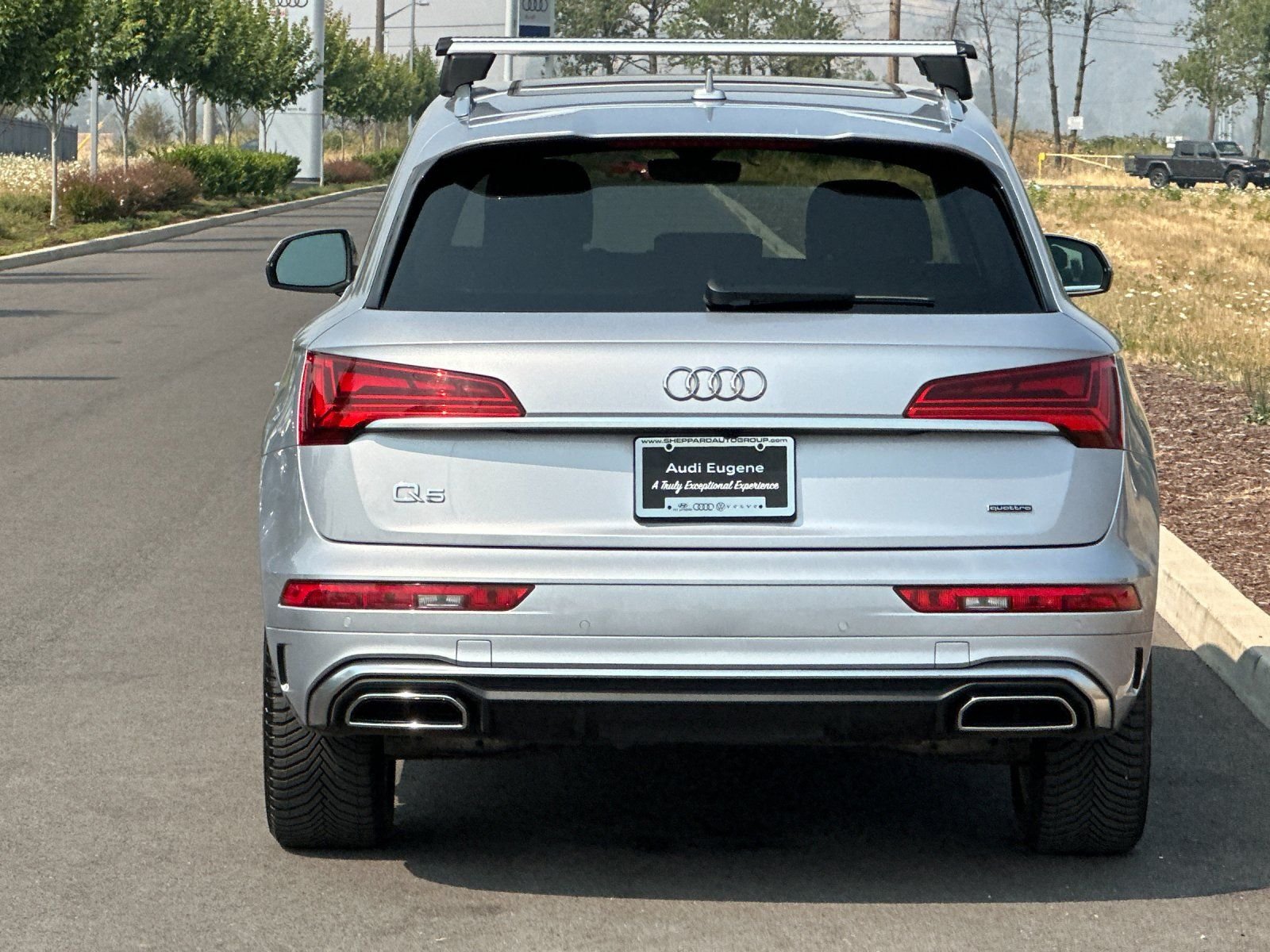 Used 2023 Silver Audi 55 Premium image 4