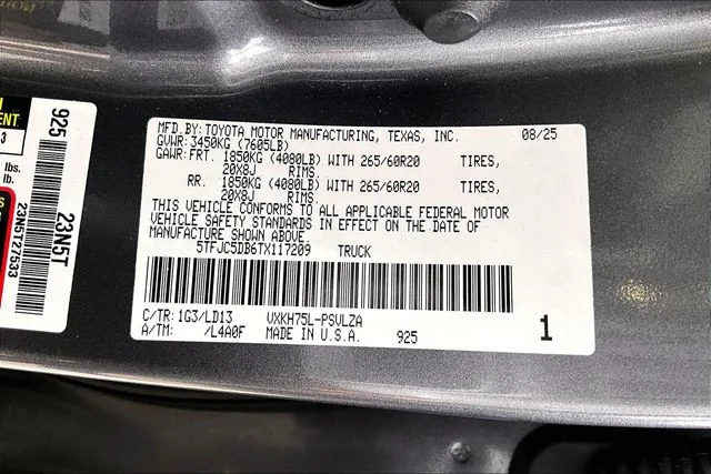 Used 2026 Gray Toyota Limited image 16