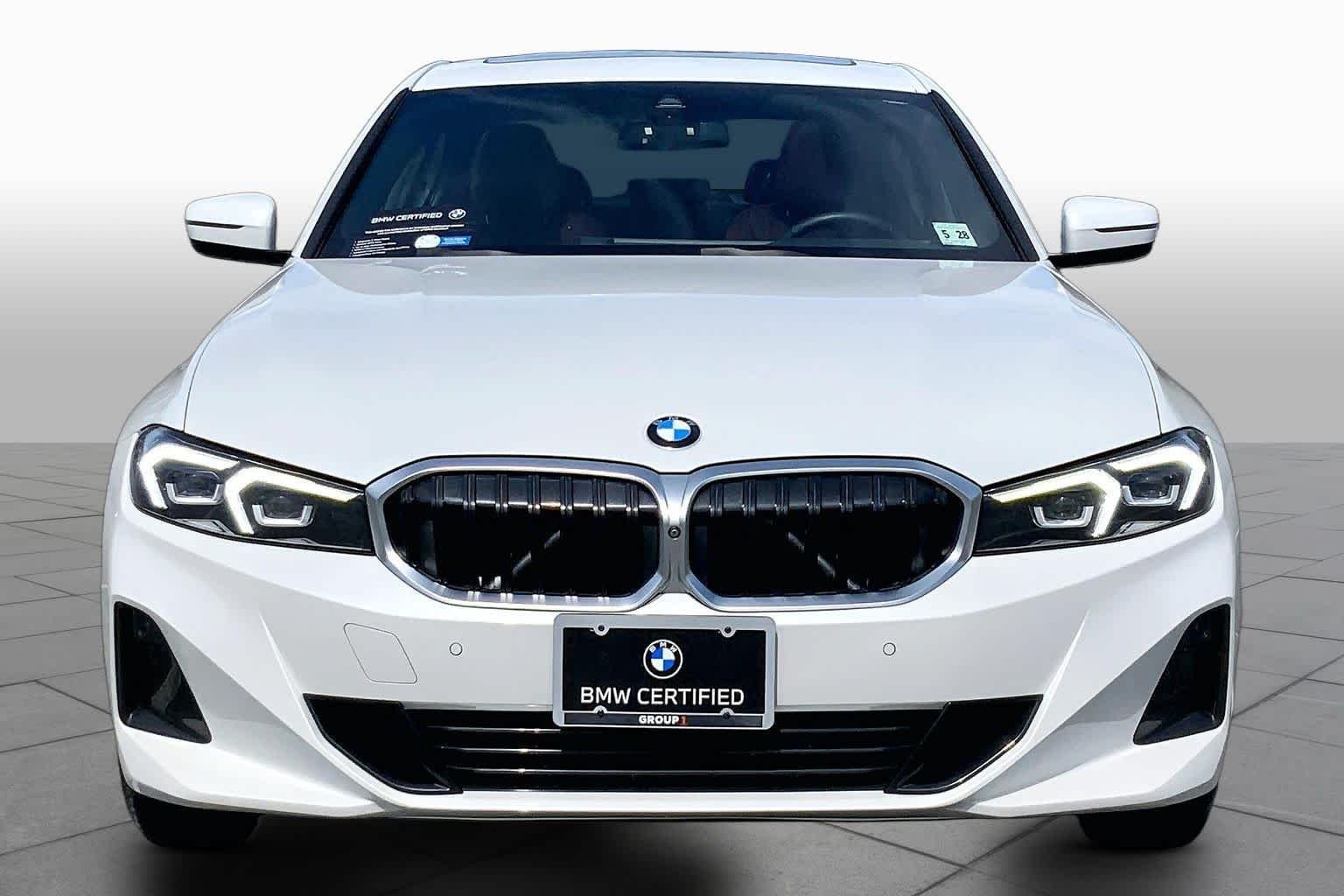 Certified Used 2023 Mineral White Metallic BMW 330i xDrive image 3