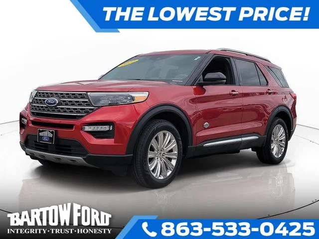Used 2022 Red Ford King Ranch image 1